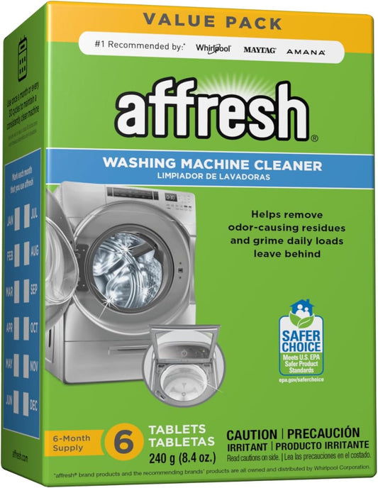 Affresh Washing Machine Cleaner, Cleans Front Load and Top Load Washers