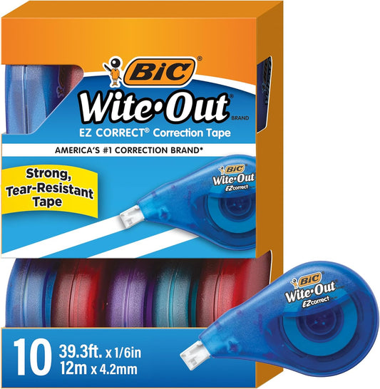 BIC Wite-Out EZ Correct Tear-Resistant Correction Tape