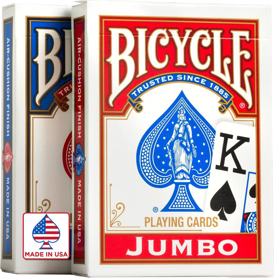 Bicycle Jumbo Index Playing Cards , 2 Pack