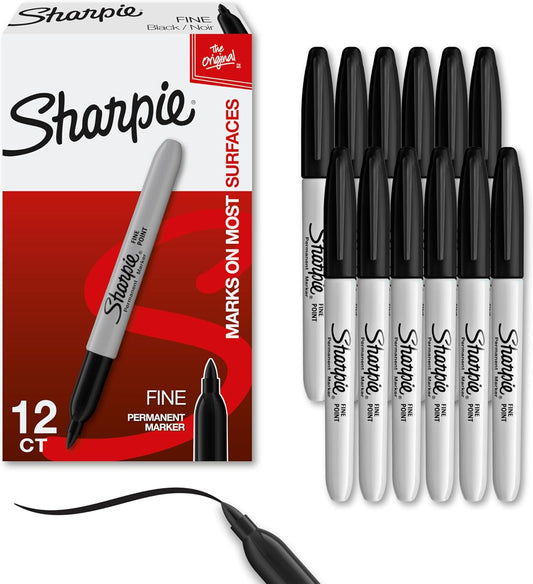 Sharpie Permanent Markers Set Quick Drying